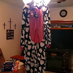 Cow Halloween costume body suit